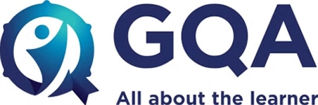 GQA logo with the tagline ‘All about the learner’.