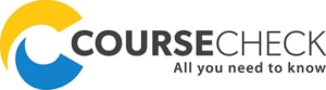 Home > 3 Reasons To Choose You Can Do It Training > CourseCheck > Logo CourseCheck logo with the tagline ‘All you need to know’.