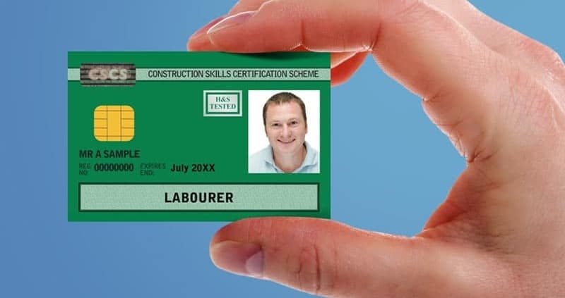 Green CSCS Card
