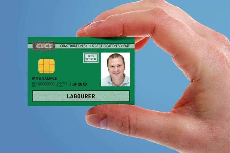 Green CSCS Card