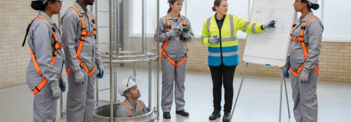 Confined spaces training Stoke on Trent