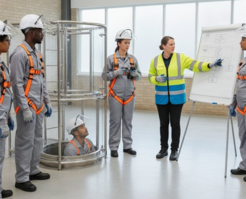 Confined spaces training Stoke on Trent